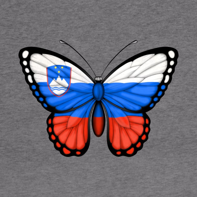 Slovenian Flag Butterfly by jeffbartels